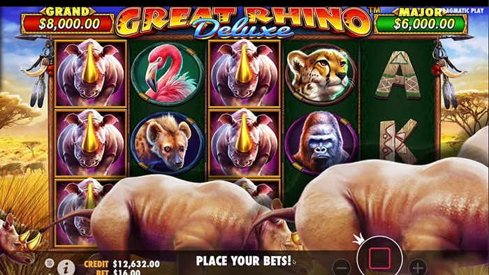Great Rhino Deluxe Slot