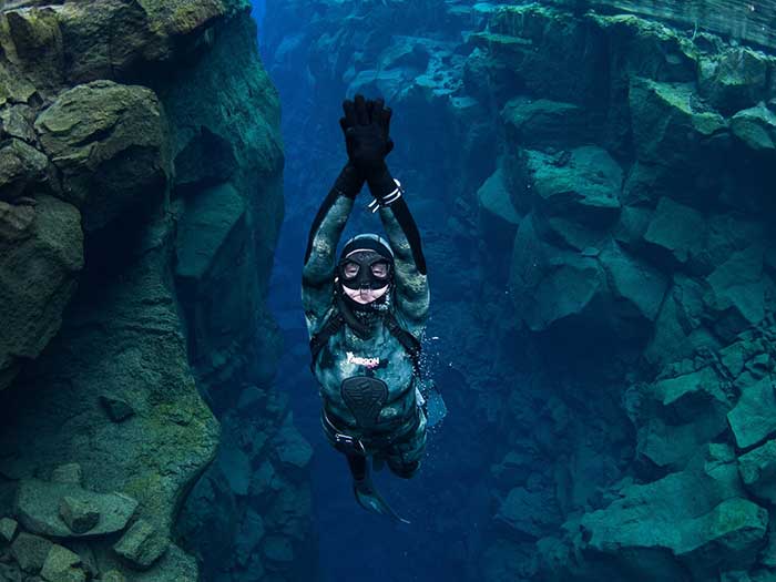 Cave diving Extreme Sport