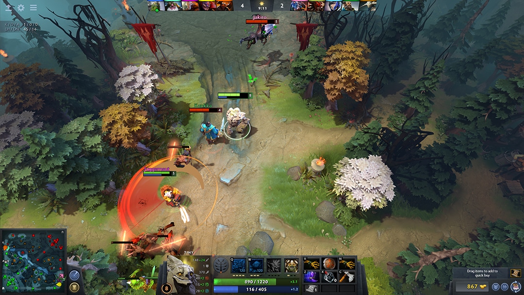 วิธีเล่น Dota 2