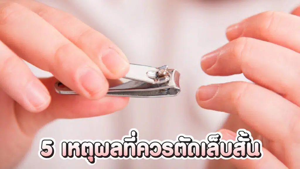 ตัดเล็บสั้น