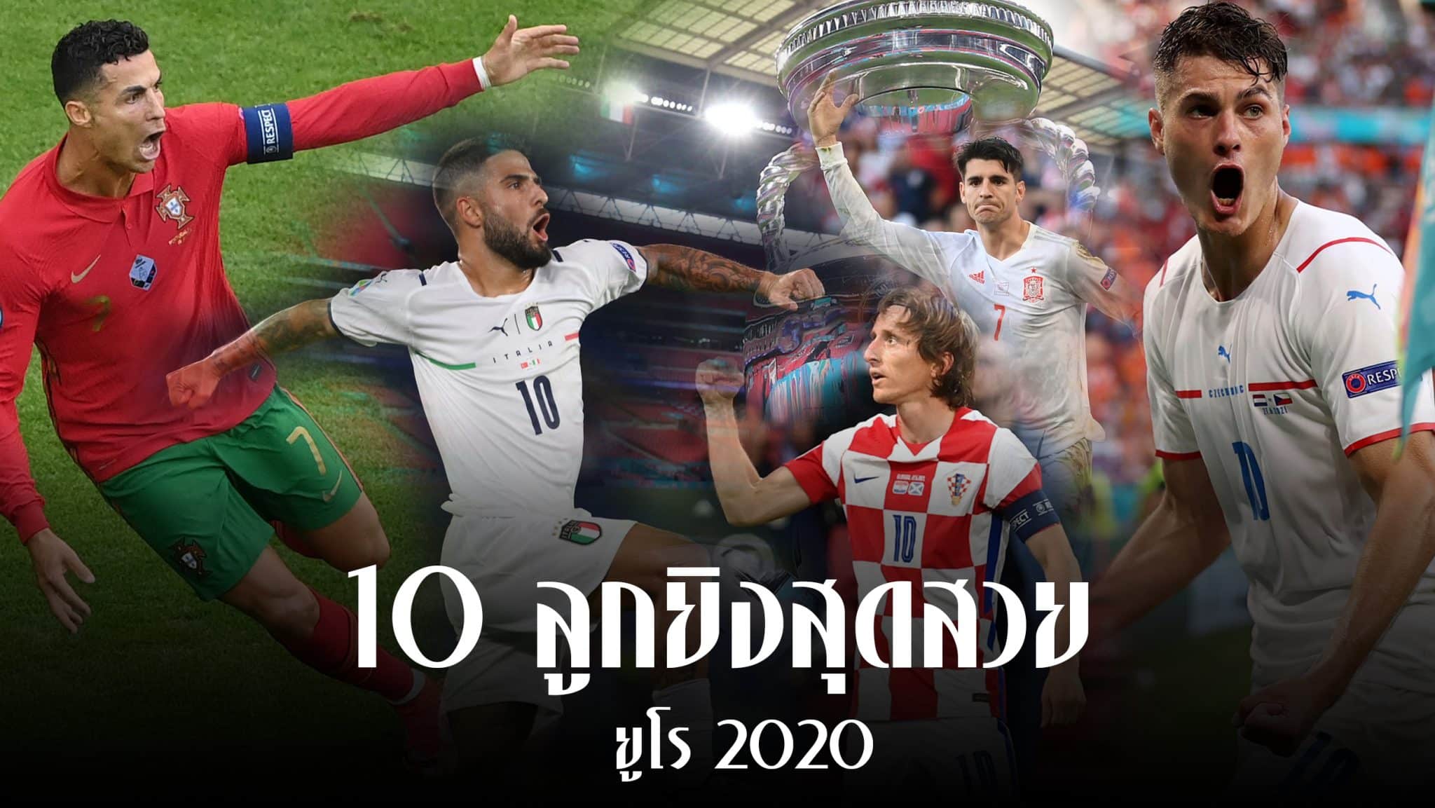 ลูกยิงสุดสวยยูโร 2020