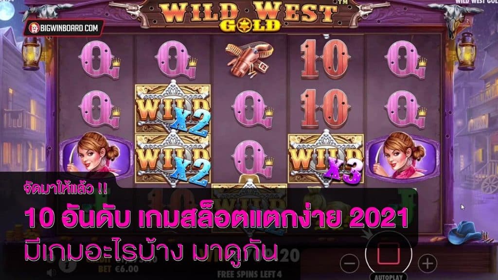 เกมสล็อตแตกง่าย