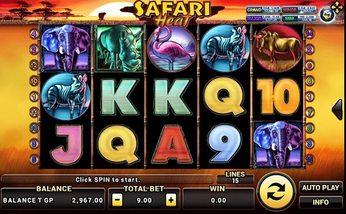 Safari Heat Slot