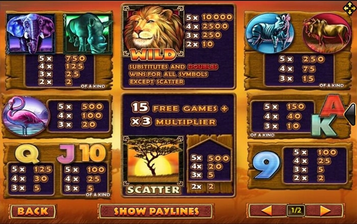 Safari Heat Slot