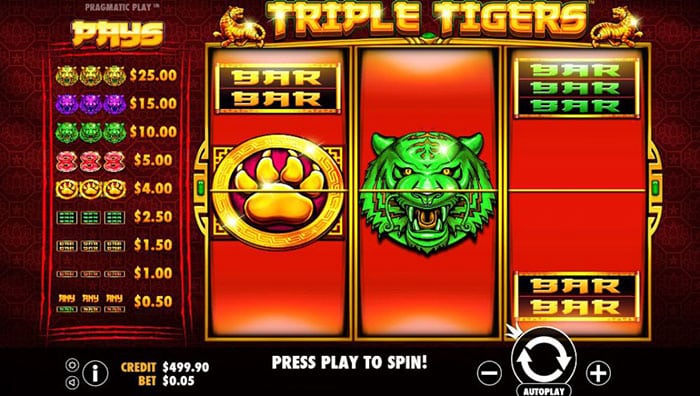Triple Tigers Slot