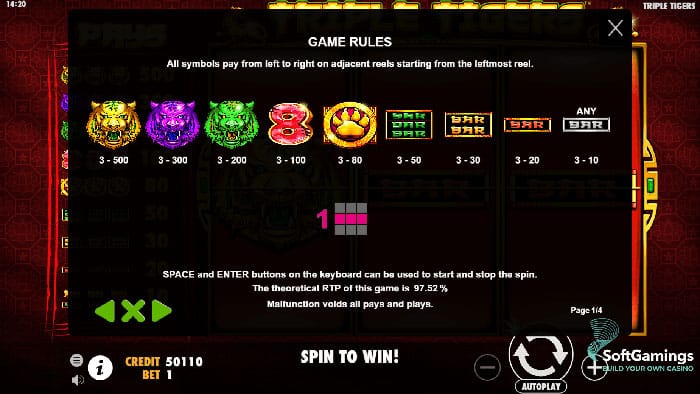 Triple Tigers Slot