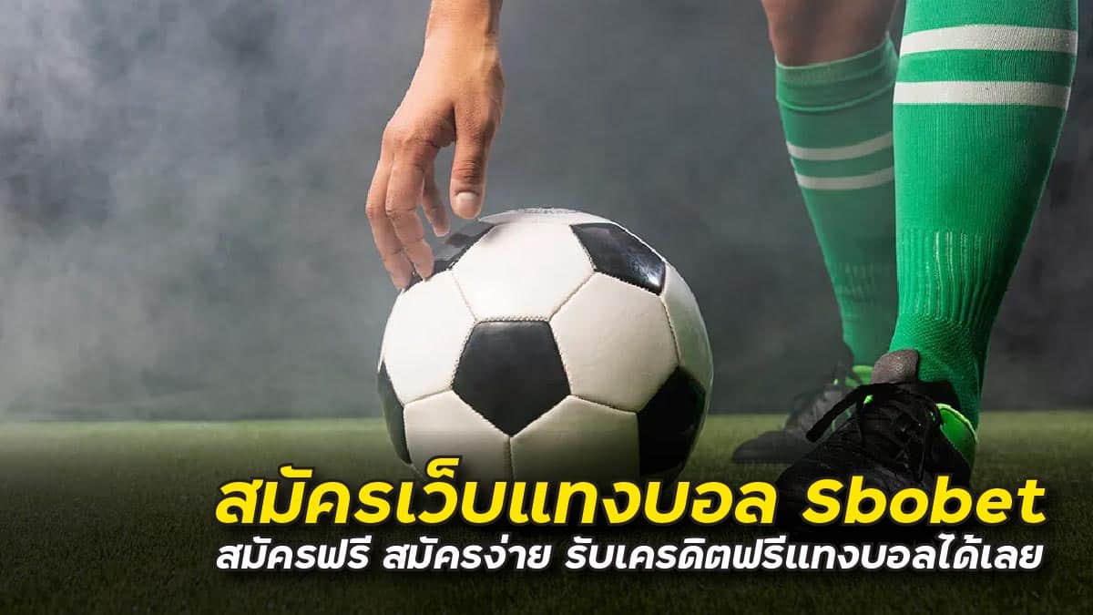 สมัครเว็บแทงบอล sbobet