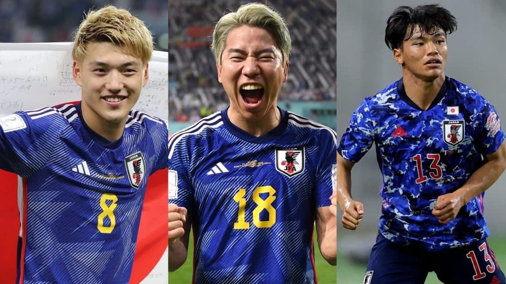 นักฟุตบอลทีมชาติญี่ปุ่น
